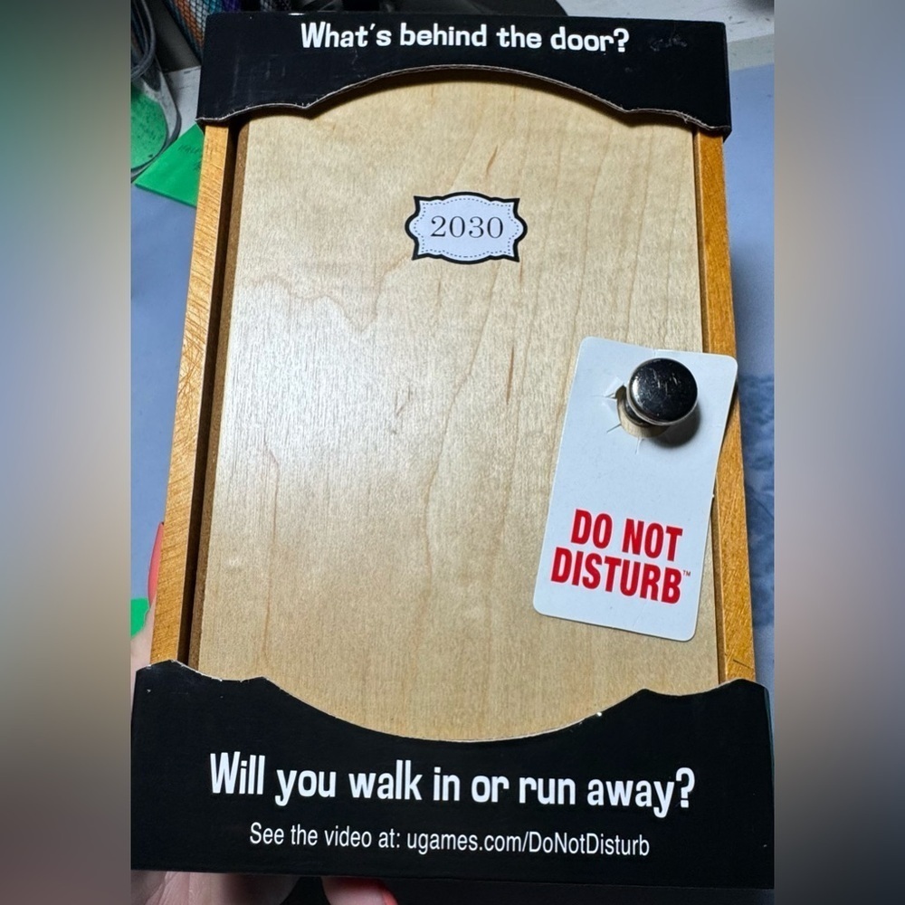 What’s Behind The Door Game. New in box